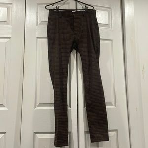 Topman Mens Pants Size 34 Plaid